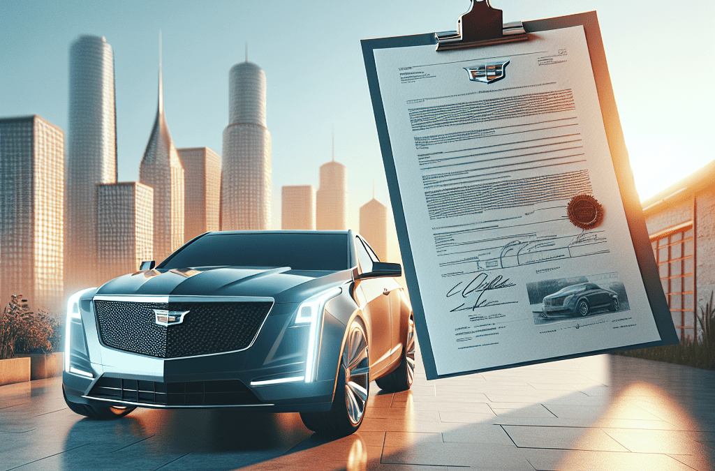 Le certificat de conformité Cadillac