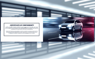 Certificat de conformité pour carte grise