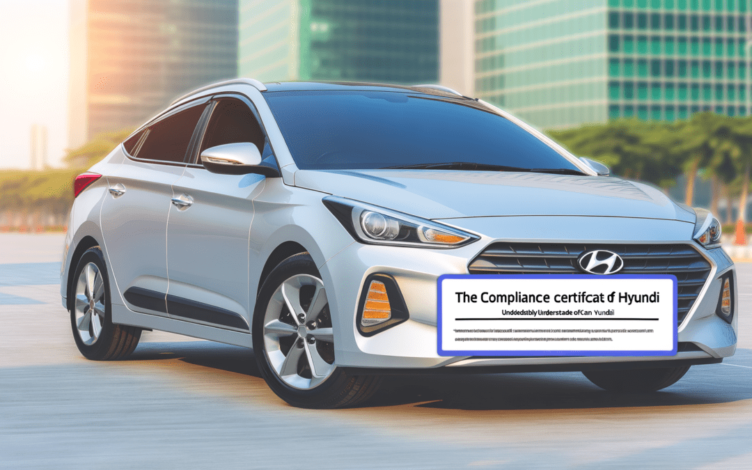 Le certificat de conformité Hyundai
