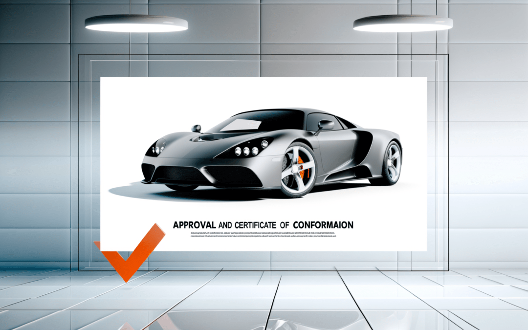 Homologation et certificat de conformité Aston Martin