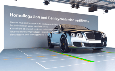 Homologation et certificat de conformité Bentley