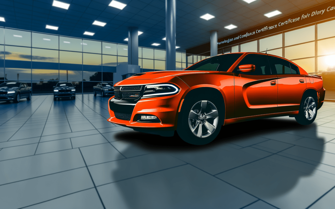 Homologation et certificat de conformité Dodge