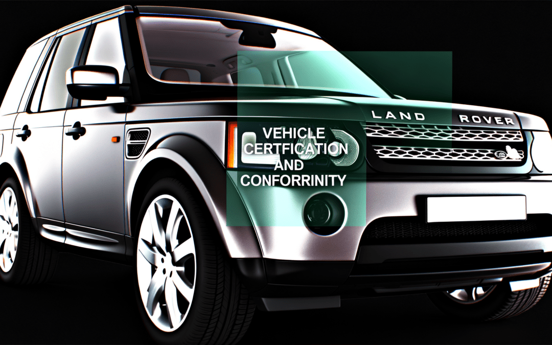Homologation et certificat de conformité Land Rover