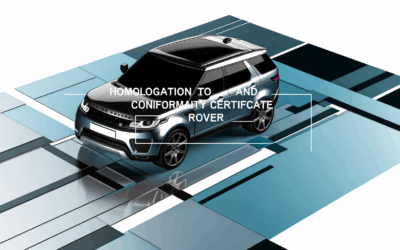 Homologation et certificat de conformité Rover
