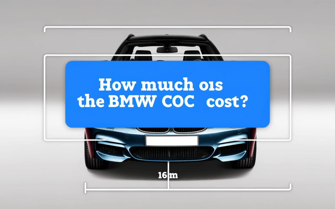 Combien coûte le coc BMW ?