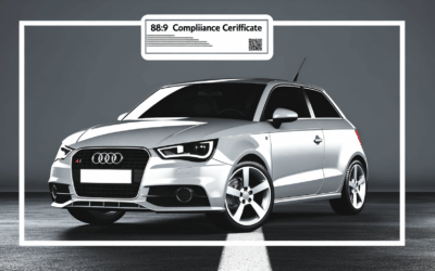 Certificat de conformité COCAUTO Audi A1