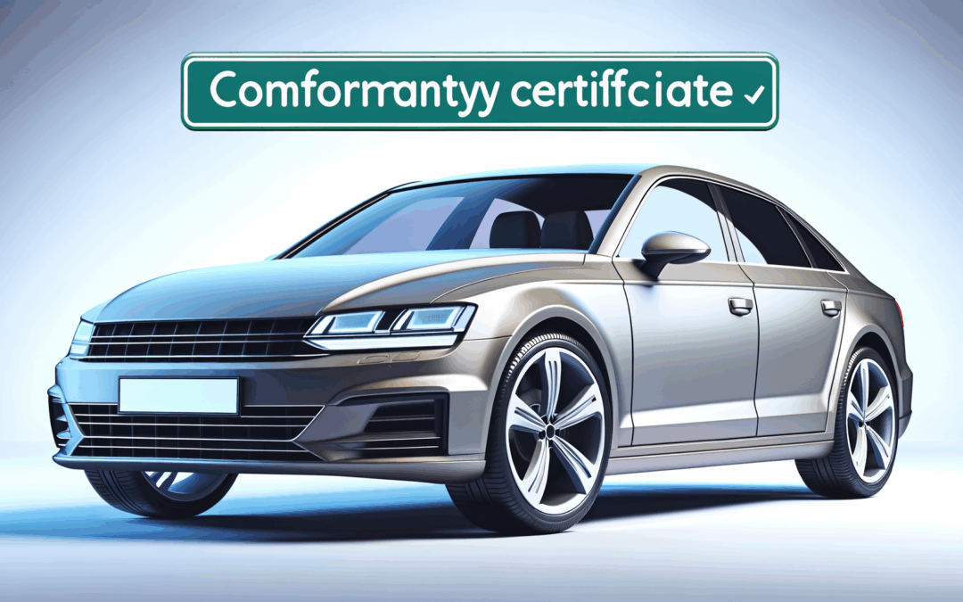 Véhicule neuf, certificat de conformité gratuit ?